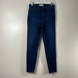 Madewell Woman’s High Rise Skinny Jeans Pants Size 28